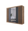 Szafa przesuwna LAMEL 16 / 250 cm / Lustro