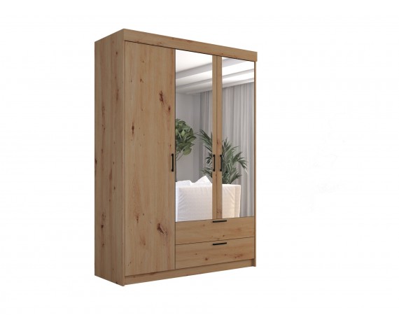 Szafa uchylna AGATIS 4 / 150 cm z lustrem