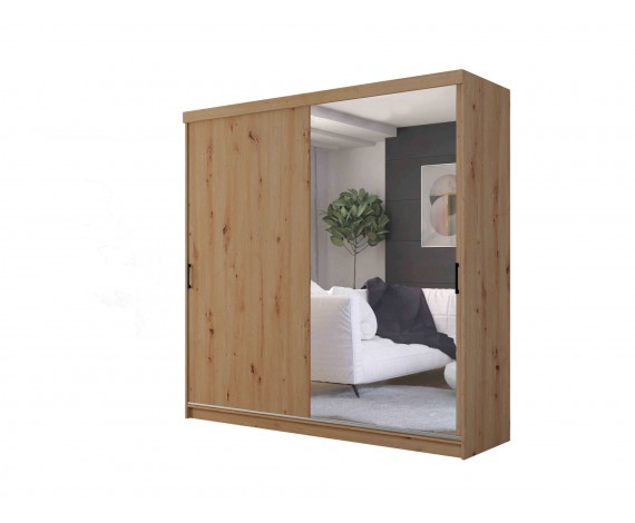 Szafa przesuwna LAMEL 12 / 200 cm / lustro