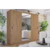 Szafa przesuwna AGATIS 16 / 250 cm / Lustro