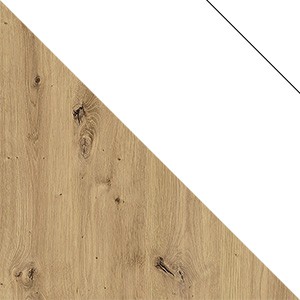Korpus artisan / front biały / cokół biały / front pod lamelem biały